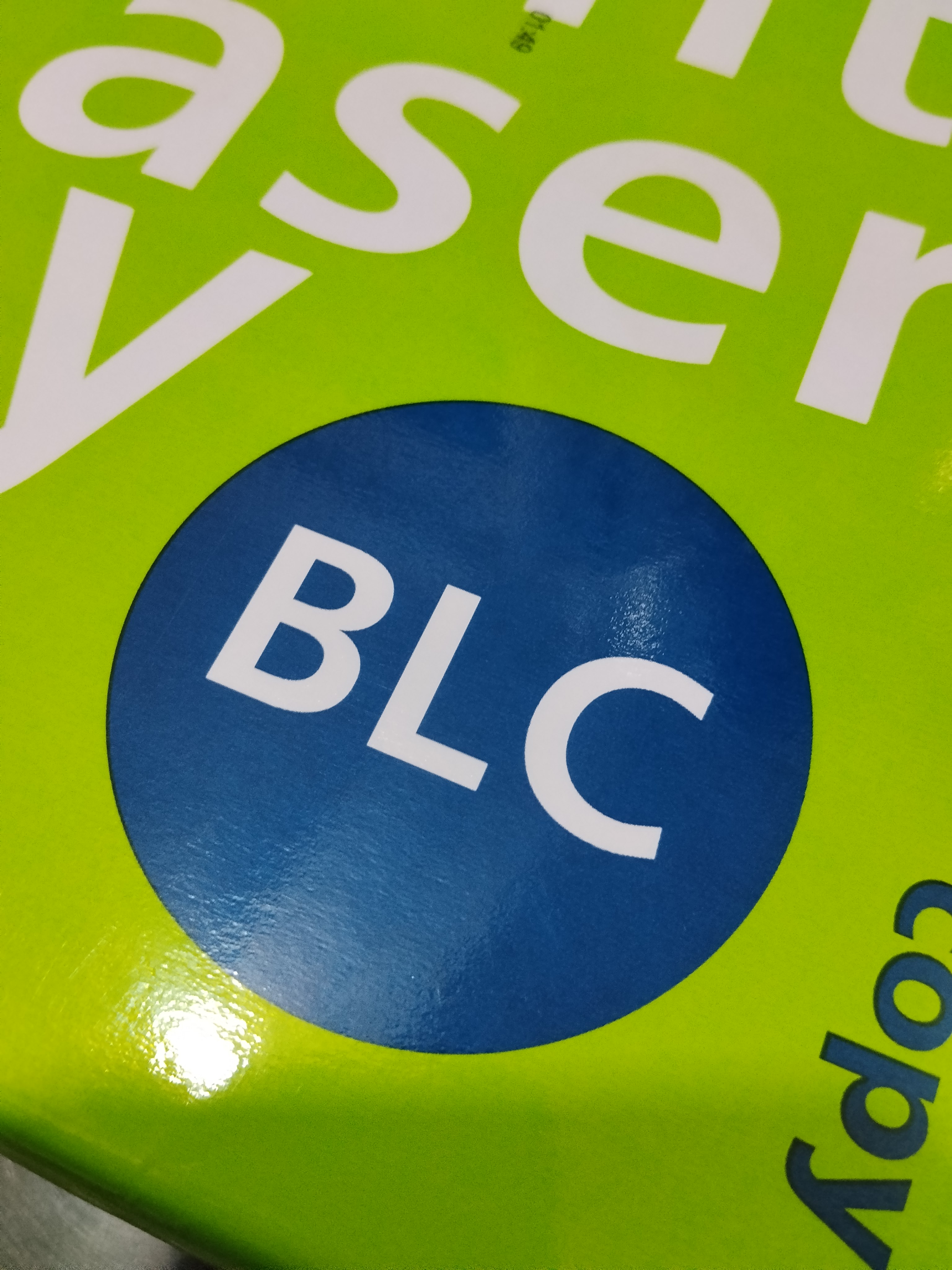Blc paper rim